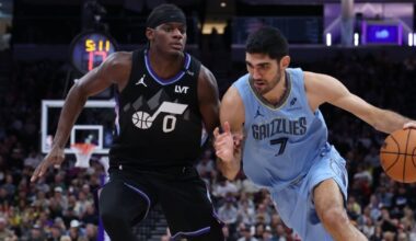 Santi Aldama scores career-high 37 points, leads Memphis Grizzlies past Utah Jazz