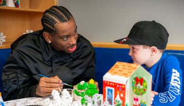 Thunder’s Shai Gilgeous-Alexander brings Christmas joy to Oklahoma Children’s Hospital