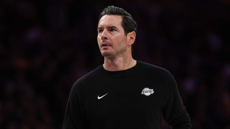 JJ Redick of the Los Angeles Lakers