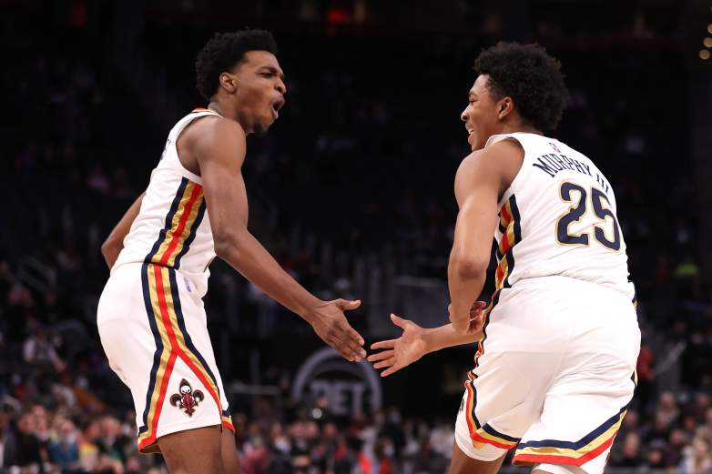 Trey Murphy III and Herb Jones