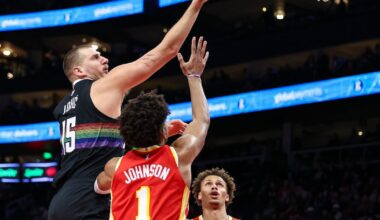 Nikola Jokic, Denver Nuggets use big fourth quarter to rally for win over Atlanta Hawks