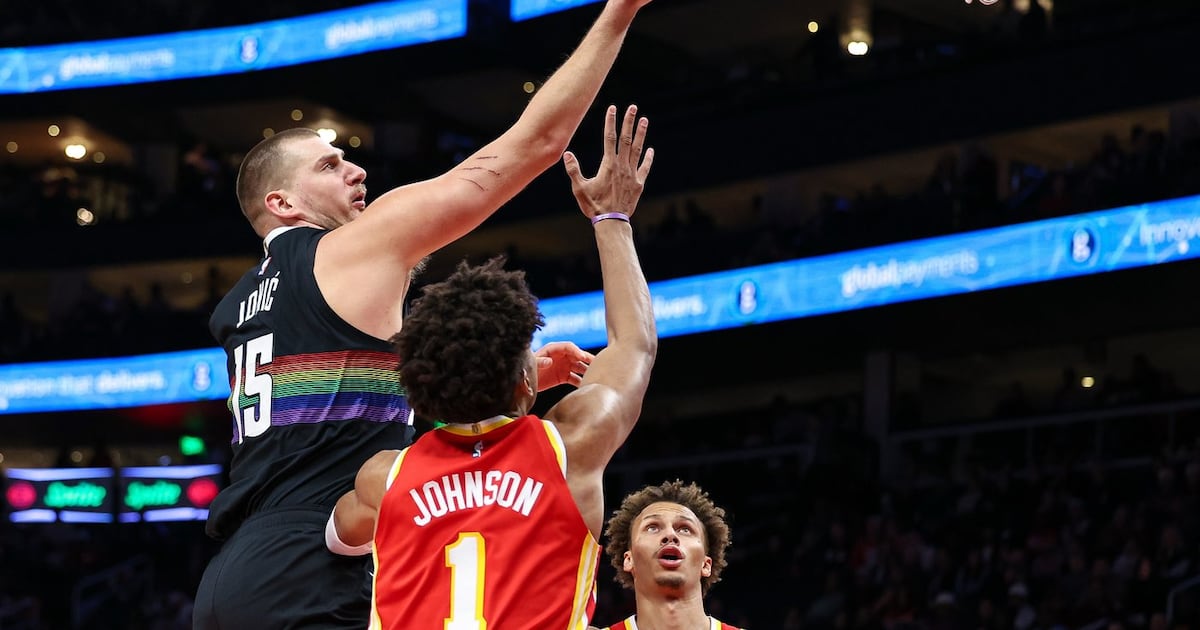 Nikola Jokic, Denver Nuggets use big fourth quarter to rally for win over Atlanta Hawks