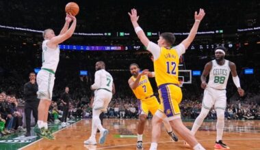 Without LeBron, Doncic, Celtics-Lakers felt like 'just another game'