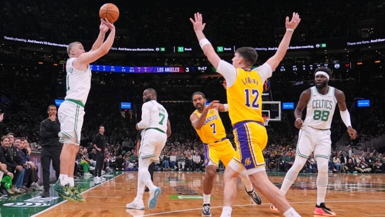Without LeBron, Doncic, Celtics-Lakers felt like 'just another game'