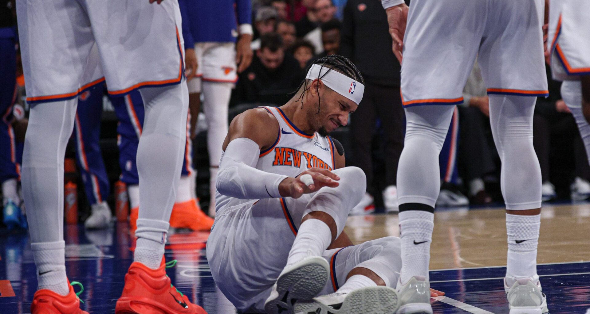 Hart ruled out, McBride upgraded to questionable for tomorrow against Hawks