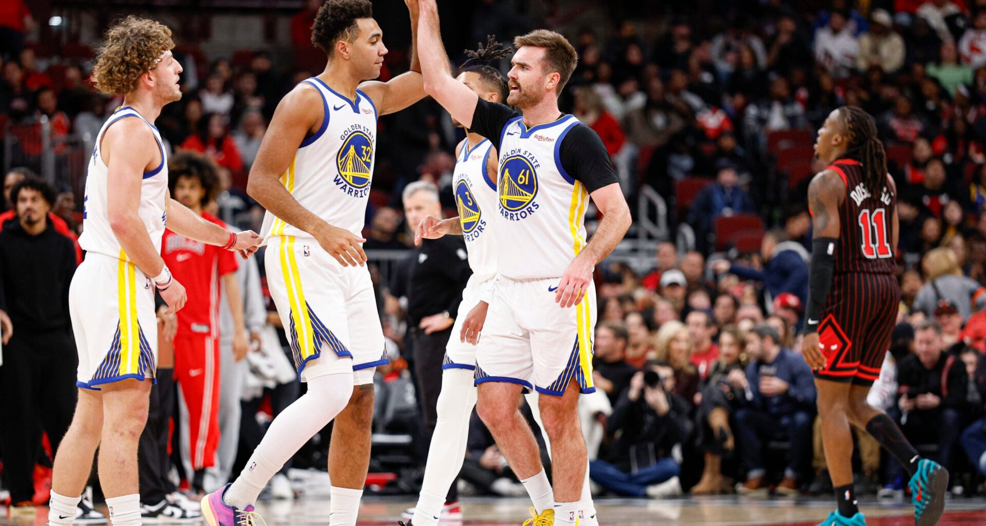 Takeaways from Warriors' blowout victory over the Chicago Bulls