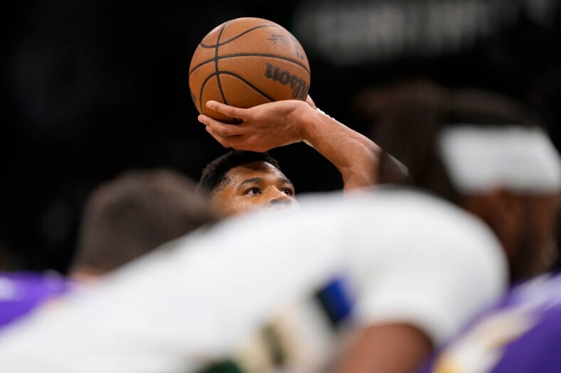 NBA: Los Angeles Lakers at Milwaukee Bucks