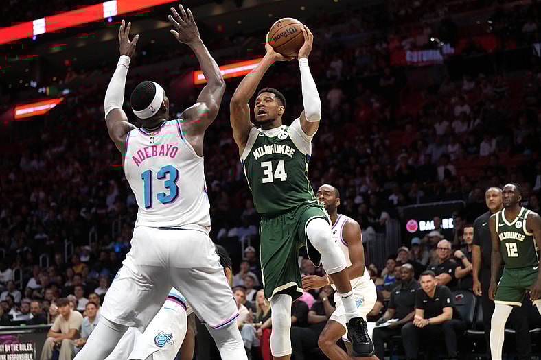 NBA: Milwaukee Bucks at Miami Heat