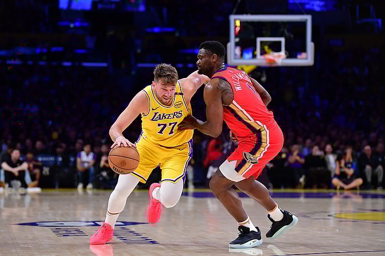 NBA: New Orleans Pelicans at Los Angeles Lakers