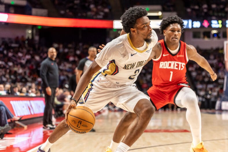 NBA: Preseason-Houston Rockets at New Orleans Pelicans