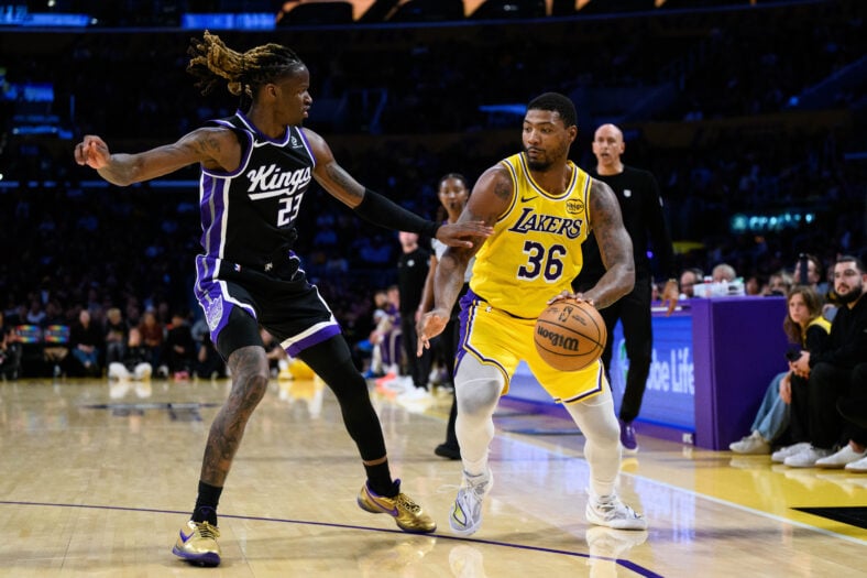 NBA: Preseason-Sacramento Kings at Los Angeles Lakers