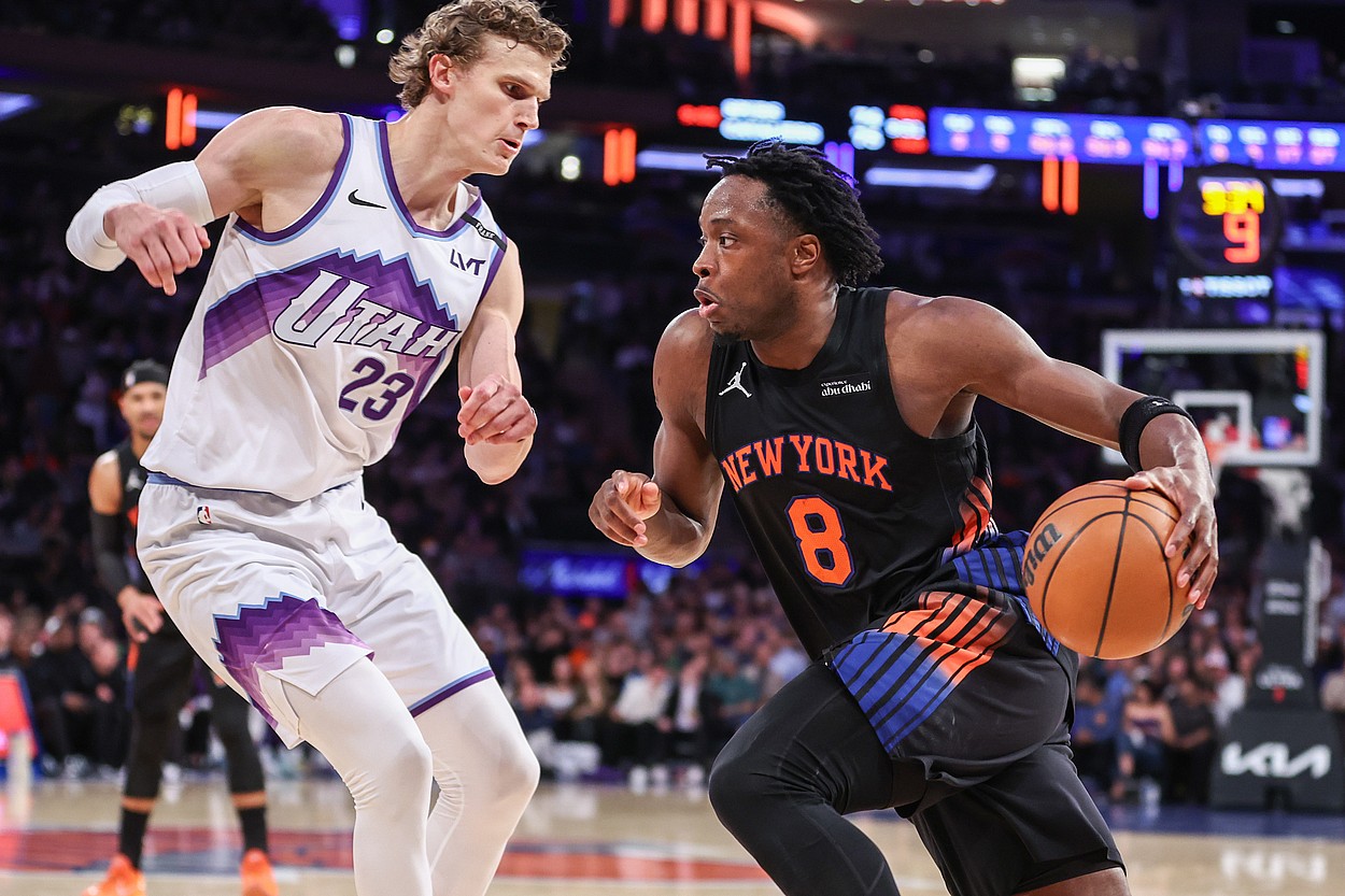 NBA: Utah Jazz at New York Knicks