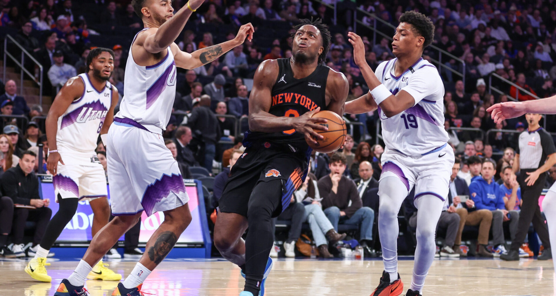 The Knicks are a different team with their defensive star