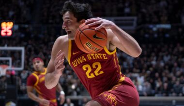 Iowa State Climbs into Top 5 (Dec. 12, 2025)