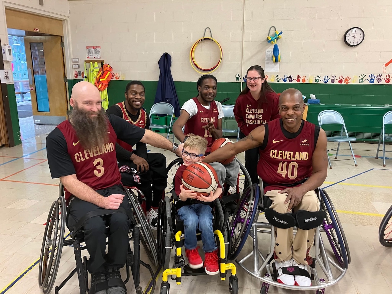 Parma preschool welcomes Cleveland Cavaliers Wheelchair Basketball Team: Sun Postings