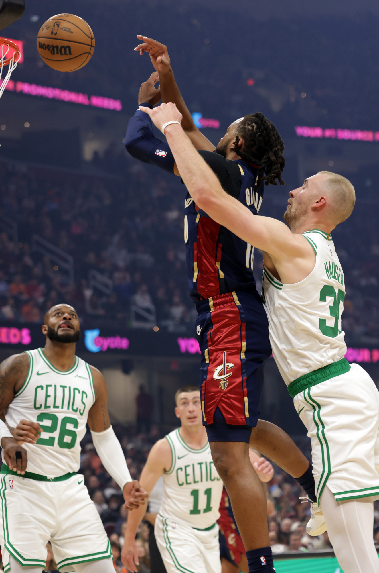 nba basketball action