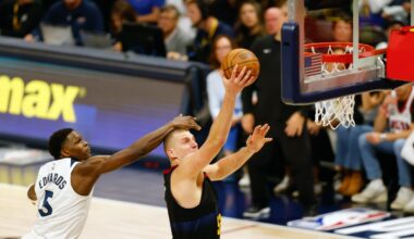 Nicola Jokic scores OT record 18 to carry Nuggets past Timberwolves