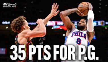 Watch Paul George scores most points for Sixers against Hawks – NBC Sports Philadelphia
