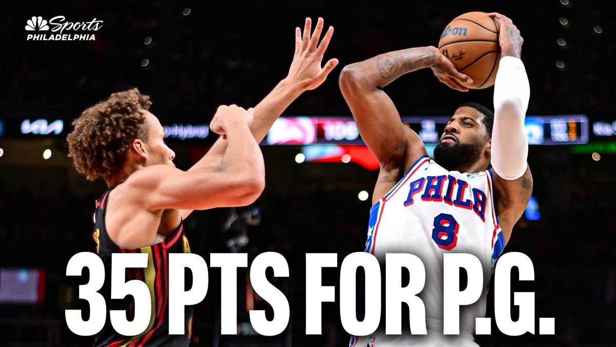 Watch Paul George scores most points for Sixers against Hawks – NBC Sports Philadelphia
