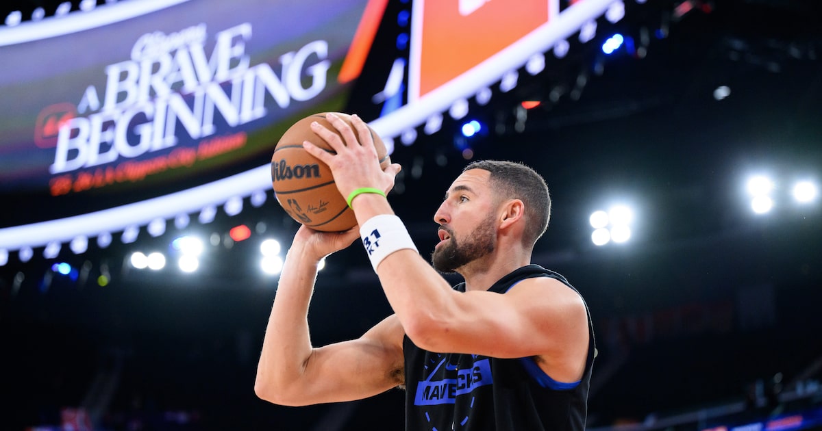 Klay Thompson is regaining his offensive rhythm when the Mavericks need it most