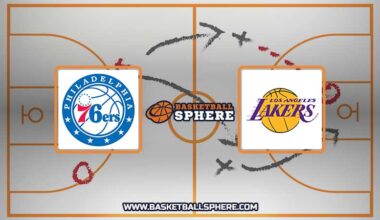 Philadelphia 76ers vs Los Angeles Lakers