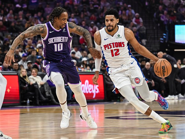 Cunningham, Duren and Harris lead East-best Pistons to 136-127 win over Kings