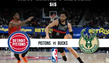Pistons vs Bucks 12 6