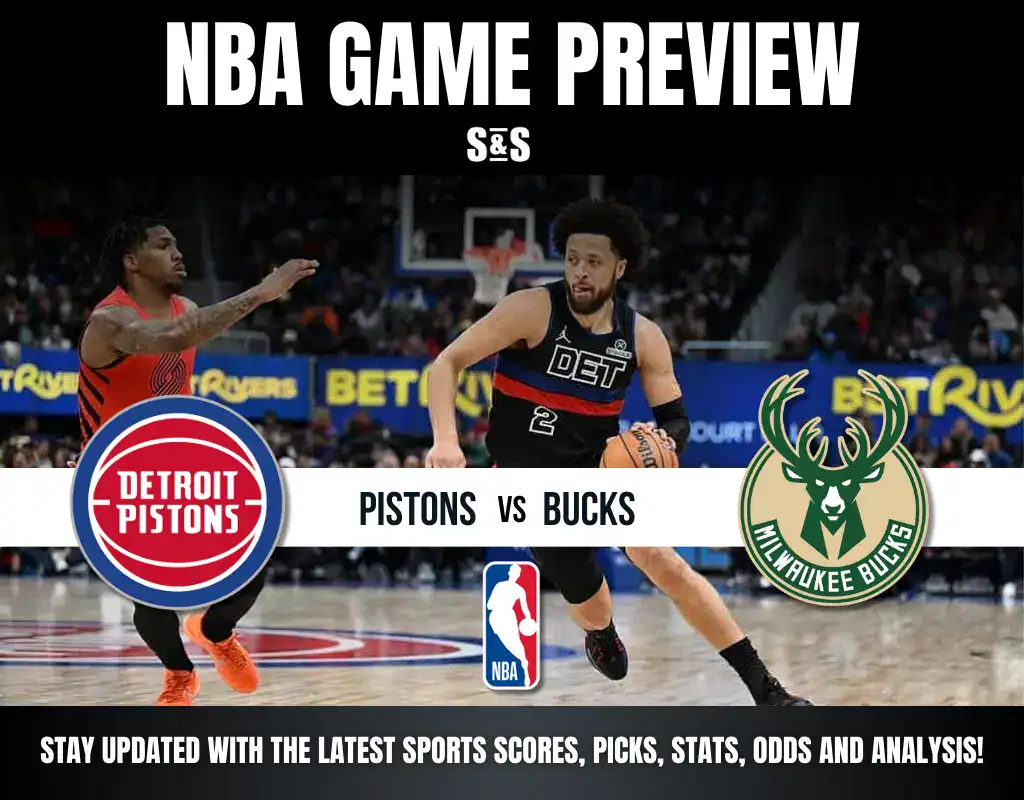 Pistons vs Bucks 12 6