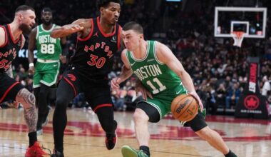 Pritchard does it all as C’s triumph in Toronto – NBC Sports Boston
