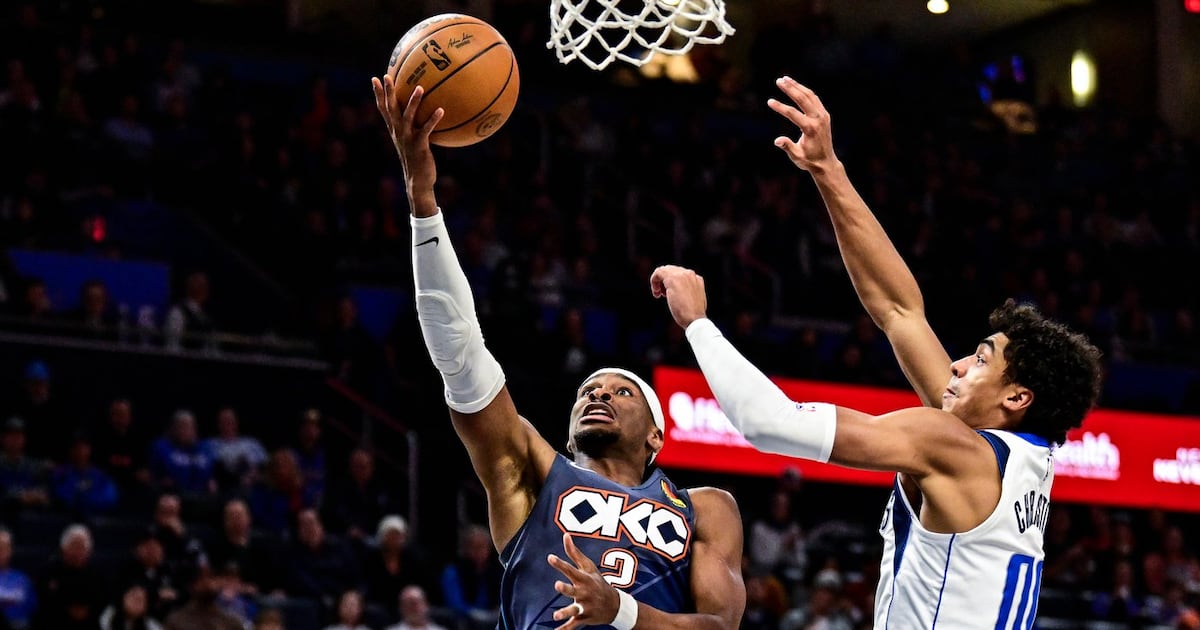 Thunder's Shai Gilgeous-Alexander named CP Male Athlete of the Year for second time