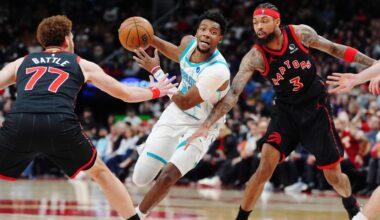 Raptors must control 'the work' as struggles continue in loss to Hornets