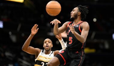 Raptors fall flat against Wizards in blowout road loss
