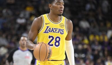 Rui Hachimura Stresses Need For Lakers To Keep Ball Moving After Only Getting 1 Shot In Loss To Suns