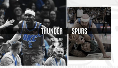 Thunder (26-3) @ Spurs (21-7)