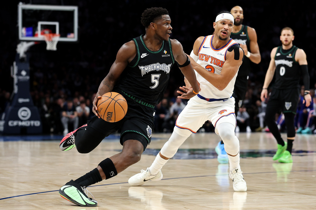 Edwards, Randle shine as Timberwolves down short-handed Knicks – Twin Cities