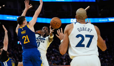 Minnesota beats Curry, Warriors