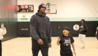 Nets Center hosts Brooklyn basketball youth clinic