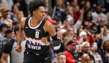 Nuggets' Peyton Watson after leaving game with injury: 'Nothing major'