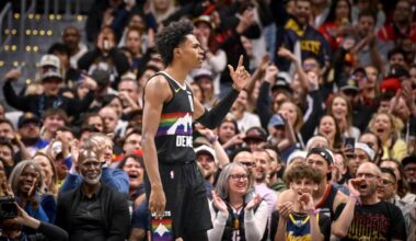 Nuggets offense keeps soaring with Spencer Jones, Peyton Watson starting