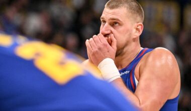 Nuggets' Nikola Jokic trying to draw 3-shot continuation foul