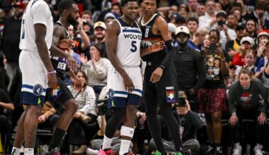 Anthony Edwards asked Peyton Watson if Nuggets planned to foul before game-tying 3