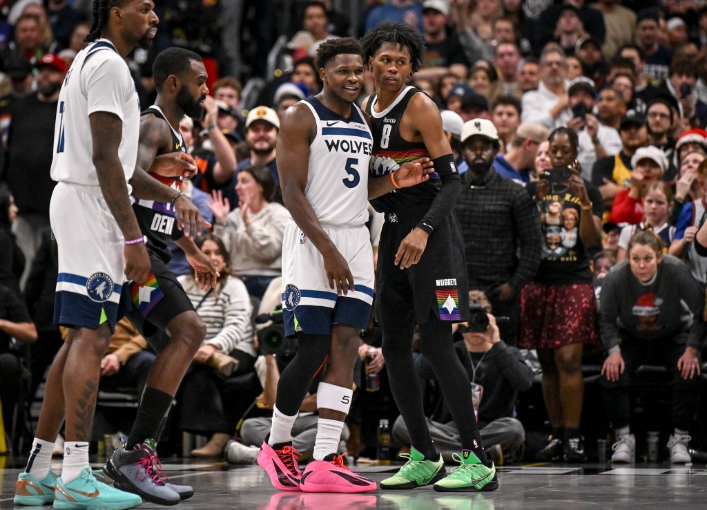 Anthony Edwards asked Peyton Watson if Nuggets planned to foul before game-tying 3