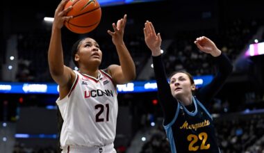 Sarah Strong powers UConn women to 89-53 win vs Marquette