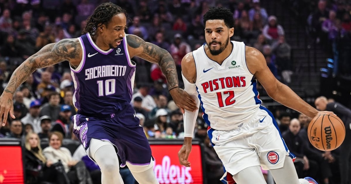 Cade Cunningham, Jalen Duren lead East-best Detroit Pistons to win over Sacramento Kings