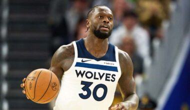 Minnesota Wild defensemen Quinn Hughes (43) celebrates after scoring a goal against the Boston Bruins during the third period at Grand Casino Arena.