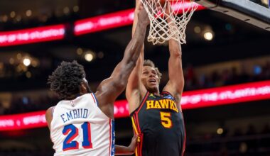 Dyson Daniels and Onyeka Okongwu lead the Hawks past the 76ers, 120-117