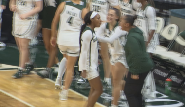 MSU women’s basketball captures its first conference win with a 70-64 victory over Rutgers