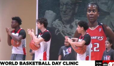 Basketball Hall of Fame hosts ‘World Basketball Day’ youth clinic