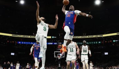 Celtics' mistakes prove too costly in loss to Pistons