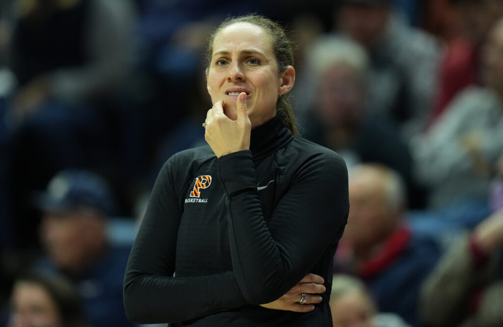 Princeton Tigers head coach Carla Berube